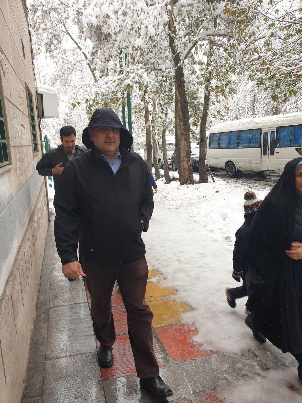 گشت زنی امروز حناچی در خیابان های تهران