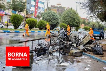 عکس/ آشوبگران چه بر سر شیراز آوردند