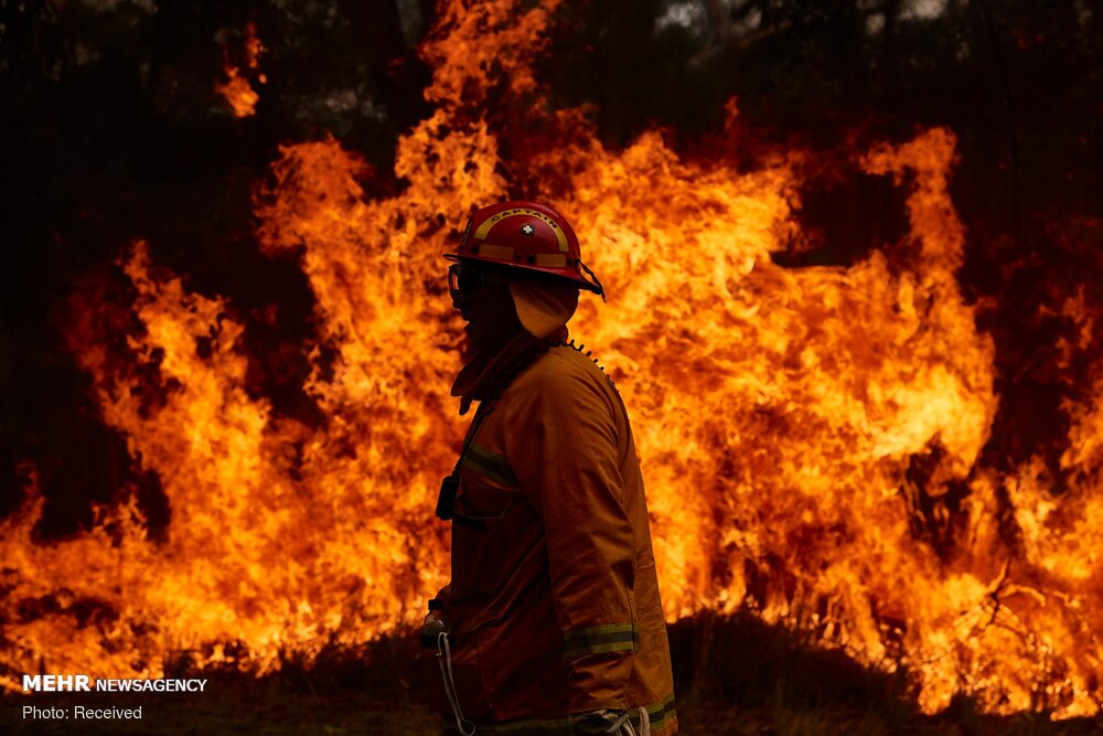 ادامه آتش سوزی در استرالیا‎