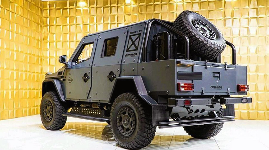 مرسدس بنز G500 ضدگلوله و تیونینگ شده