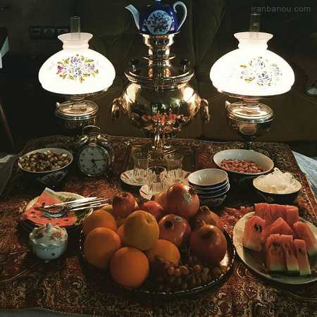 انواع سفره سنتی شب یلدا