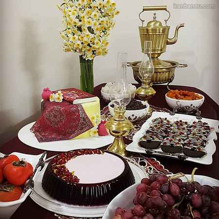 انواع سفره سنتی شب یلدا
