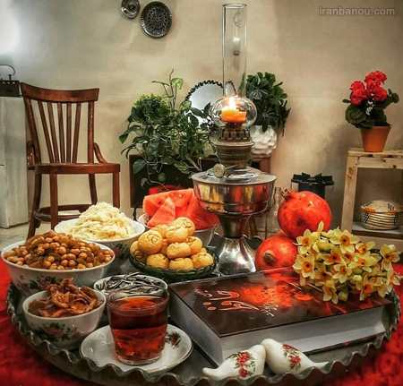 انواع سفره سنتی شب یلدا