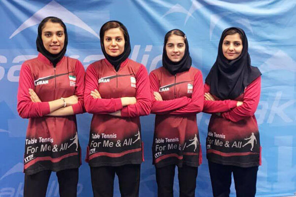 ٧ برد دختران پینگ‌پنگ‌باز ایران در روز نخست مسابقات اوپن فنلاند