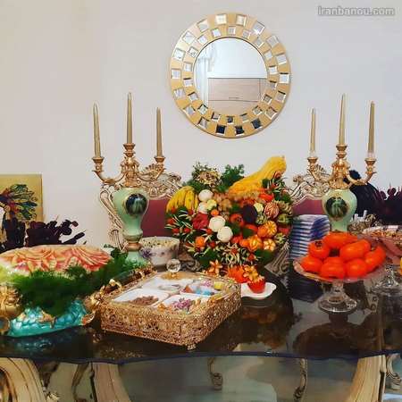 انواع سفره سنتی شب یلدا