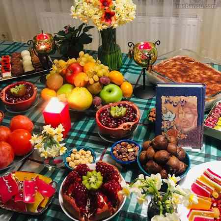 انواع سفره سنتی شب یلدا