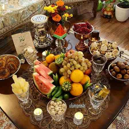 انواع سفره سنتی شب یلدا