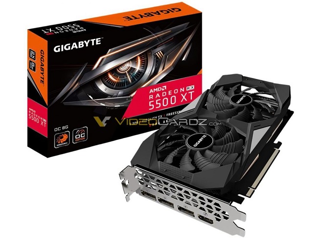 اولین Radeon RX 5500 XTهای سفارشی رویت شدند