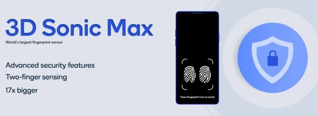 سنسور 3D Sonic Max کوالکام بهترین اسکنر اثر انگشت جهان است