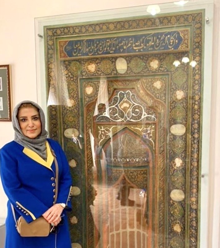 چهره ها/ ژیلا امیرشاهی در بازدید از موزه