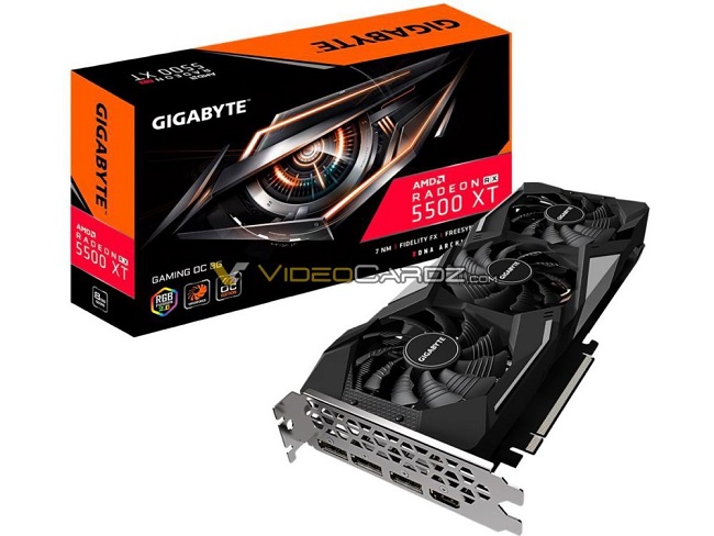 اولین Radeon RX 5500 XTهای سفارشی رویت شدند