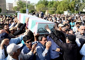 پیکر شهید مدافع وطن فردا در بندرگز تشییع می‌شود