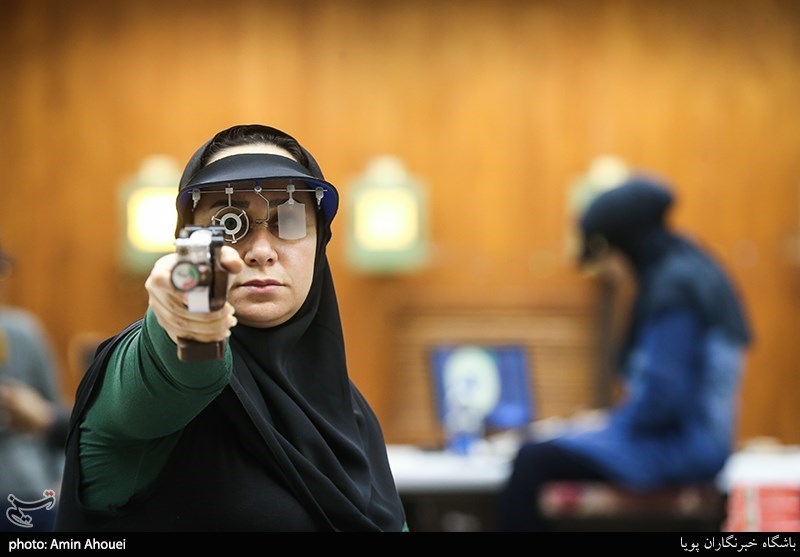 نشانه گیری حرفه ای در اردوی تیم ملی تیراندازی جانبازان و معلولین