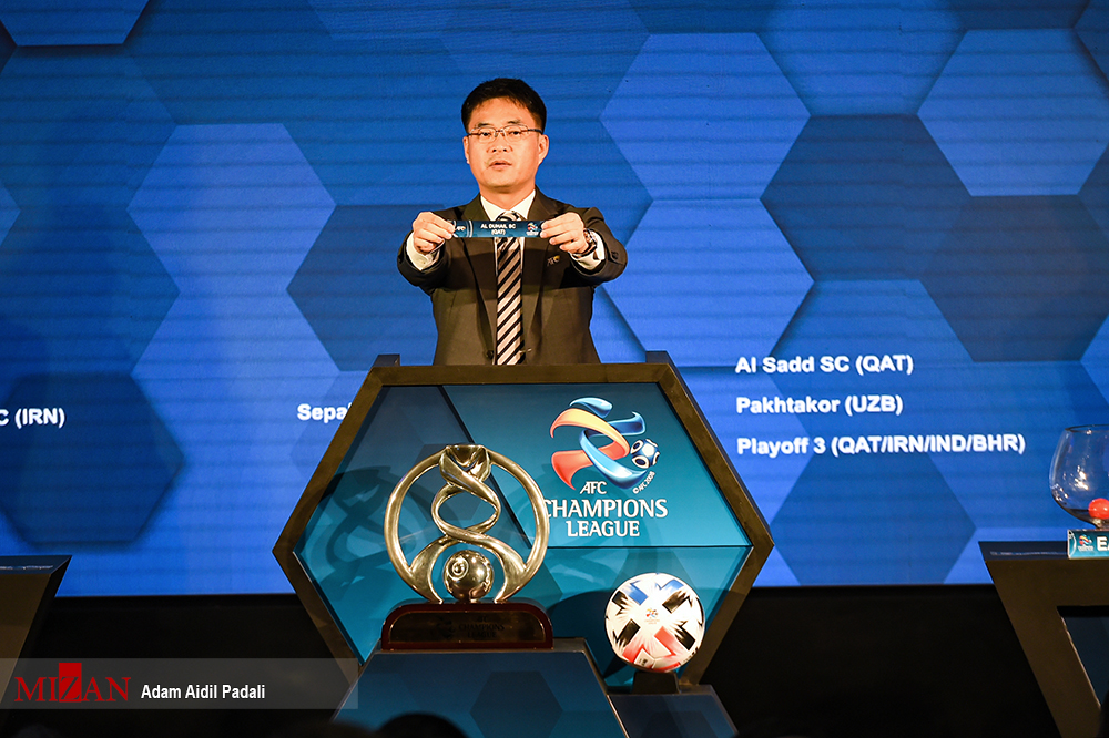 عکس/ قرعه‌کشی فصل جدید لیگ قهرمانان آسیا