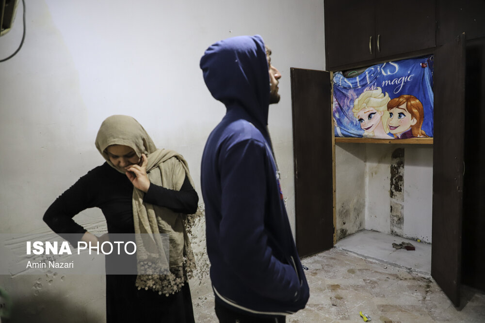 بالا آمدن فاضلاب پس از بارندگی در شهر کوت عبدالله