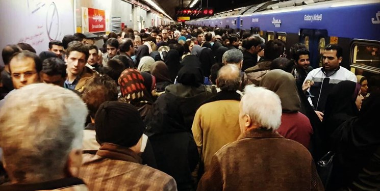 ماجرای نقص فنی در متروی تهران