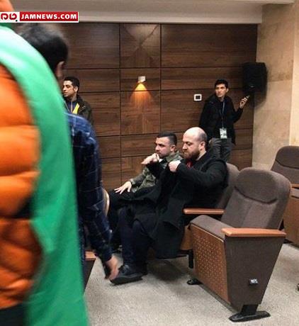 صحنه‌ای جنجالی از درگیری آقای خاص فوتبال ایران!