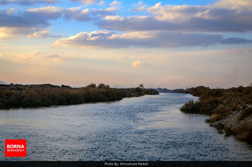 عکس/ احیای تالاب بختگان فارس با رهاسازی حق آبه از سد درودزن