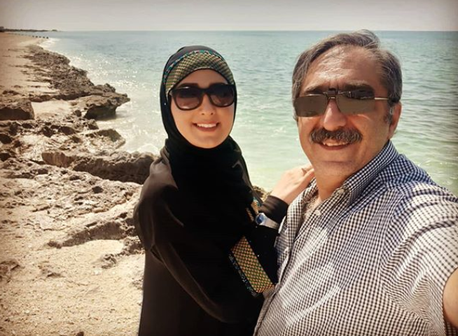 چهره ها/ اختلاف سنی 14 ساله خانم مجری و همسرش