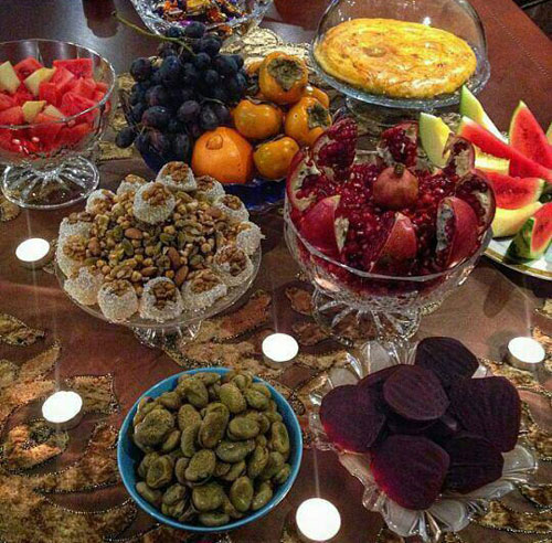  آموزش چیدمان سفره شب یلدا