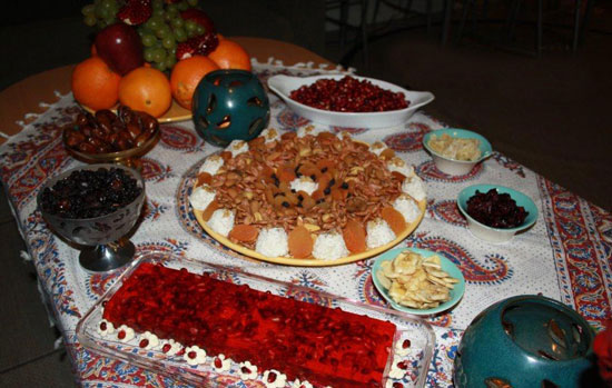  آموزش چیدمان سفره شب یلدا