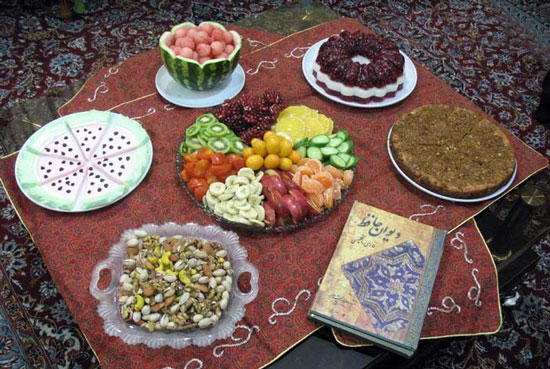  آموزش چیدمان سفره شب یلدا