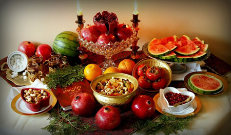 مدل های دیدنی تزئین سفره یلدا