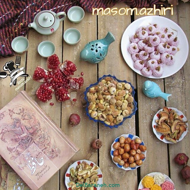 مدل های دیدنی تزئین سفره یلدا