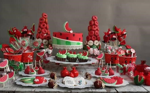 مدل های دیدنی تزئین سفره یلدا