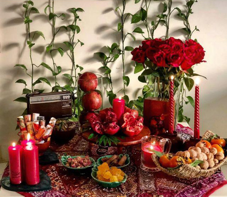 مدل های دیدنی تزئین سفره یلدا
