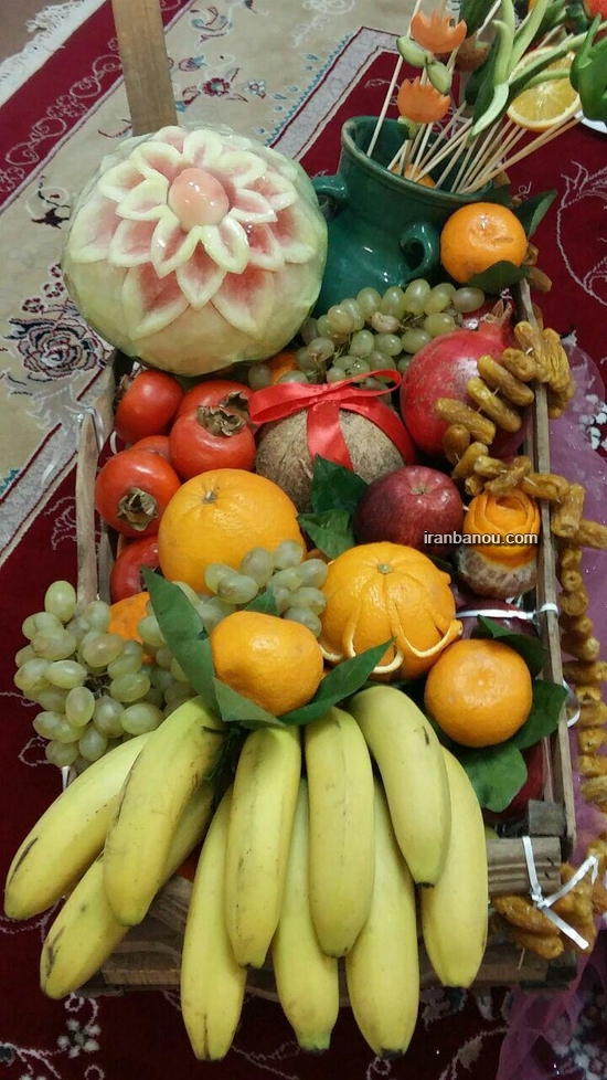 مدل های دیدنی تزئین سفره یلدا