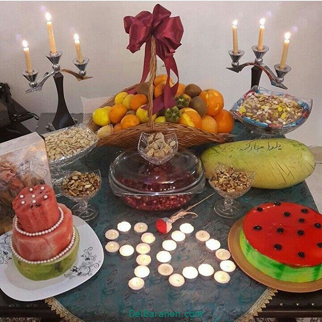 مدل های دیدنی تزئین سفره یلدا