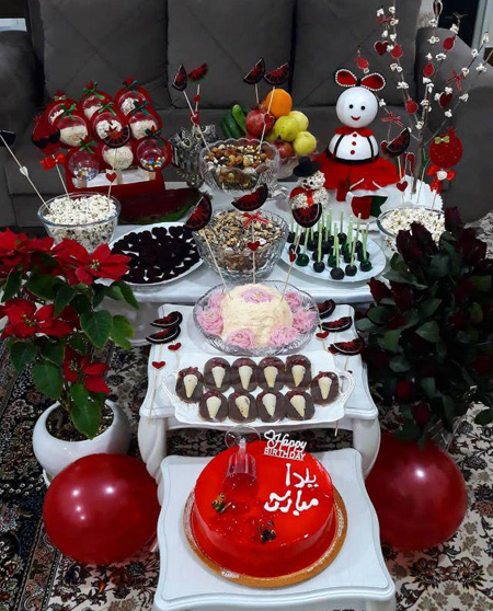 مدل های دیدنی تزئین سفره یلدا
