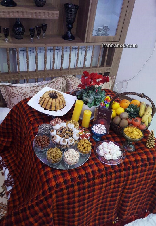 مدل های دیدنی تزئین سفره یلدا