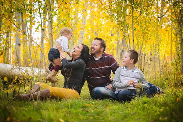 ژست های عکاسی خانوادگی در فضای باز