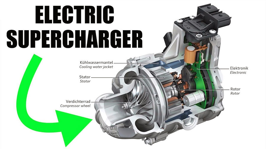 سوپرشارژر الکتریکی چیست؟
