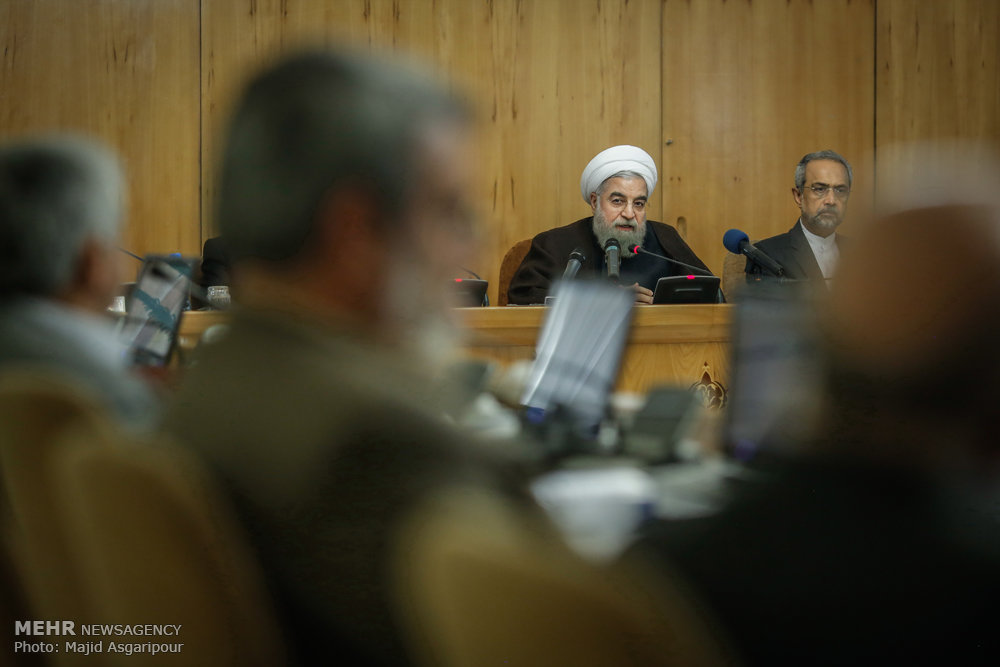 تذکر روحانی به رئیس صداوسیما در جلسه هیئت دولت
