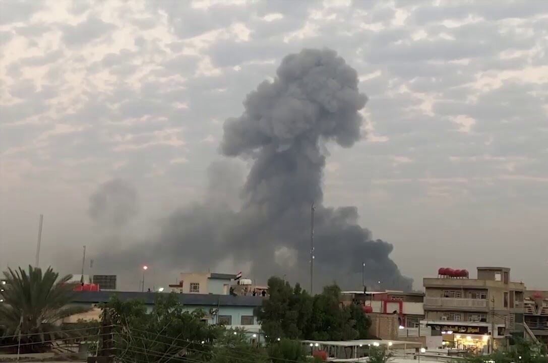 وقوع چند انفجار در بغداد