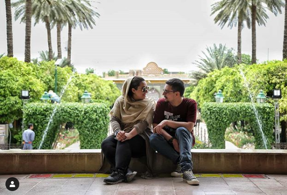 چهره ها/ امیر کاظمی و همسرش در هشتمین سالگرد ازدواجشان