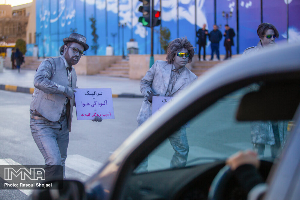 غافلگیری خودروهای تک سرنشین در اصفهان