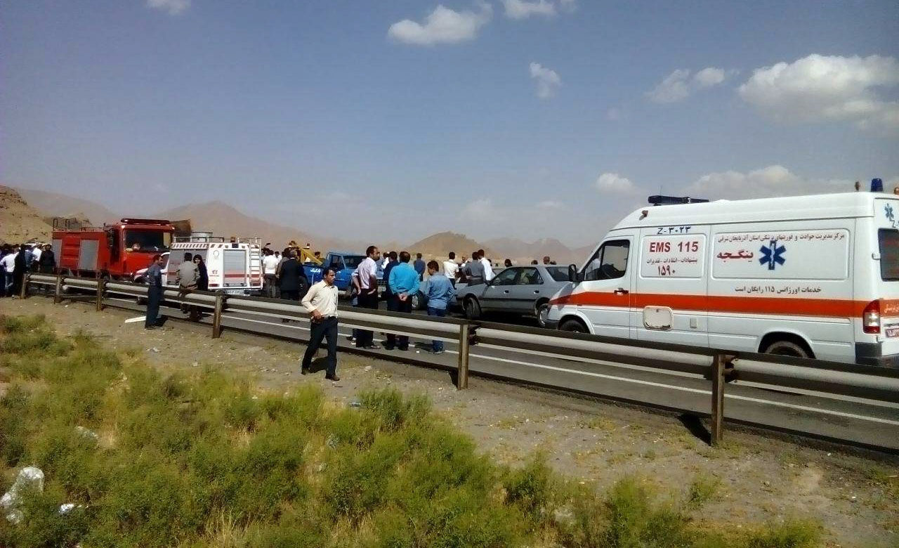 حوادث جاده‌ای استان مرکزی 2 کشته برجای گذاشت