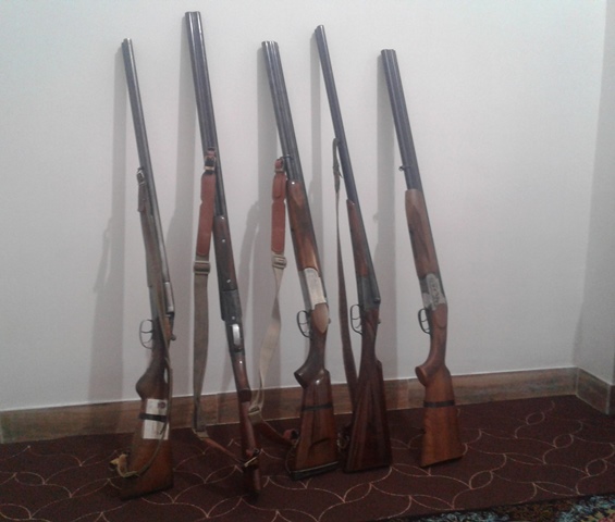 کشف بیش از 21 قبضه اسلحه شکاری در آستارا