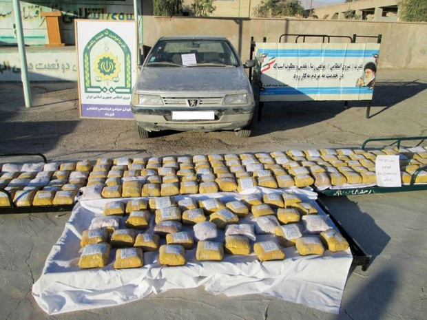 ناکامی قاچاقچیان در ورود ۱۰۰ کیلوگرم موادمخدر به خوزستان