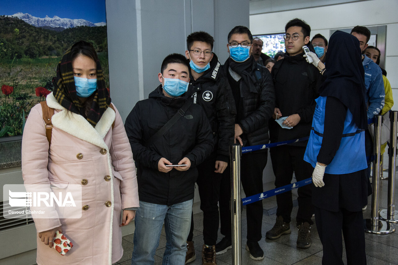 عکس/ وضعیت مسافران ورودی چین به کشور