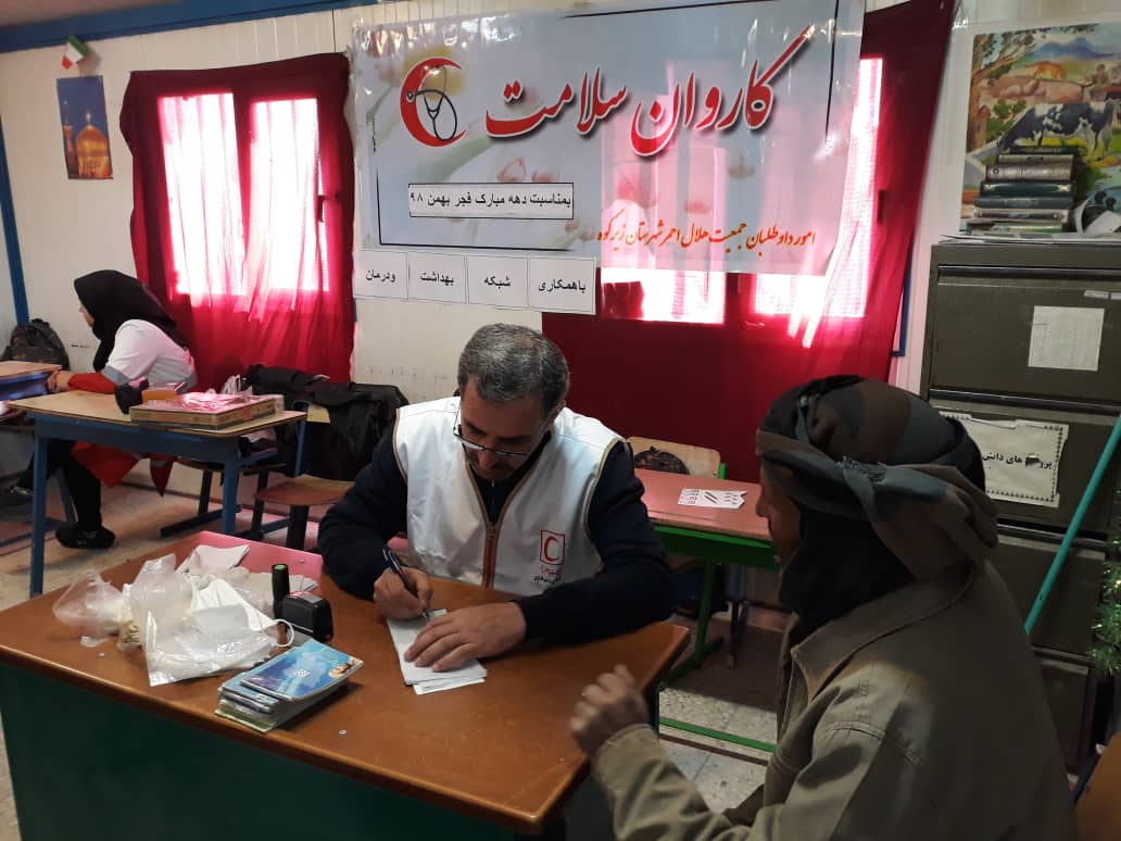 ویزیت رایگان 160 بیمار روستایی در خراسان جنوبی