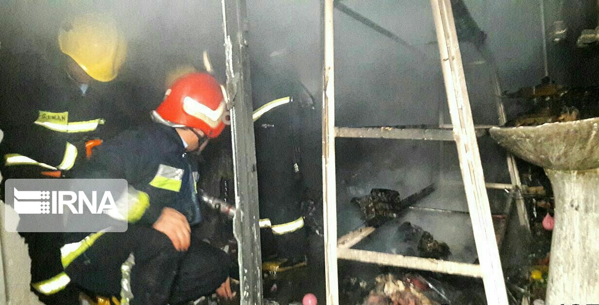 یک نفر در اثر آتش‌سوزی در جوانرود جان باخت