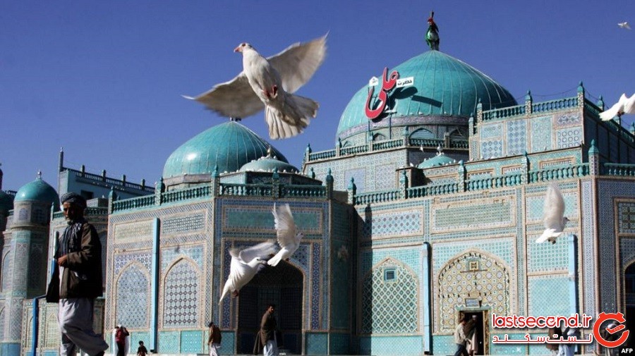 چرا مسجد کبود افغانستان را به این نام می خوانند؟