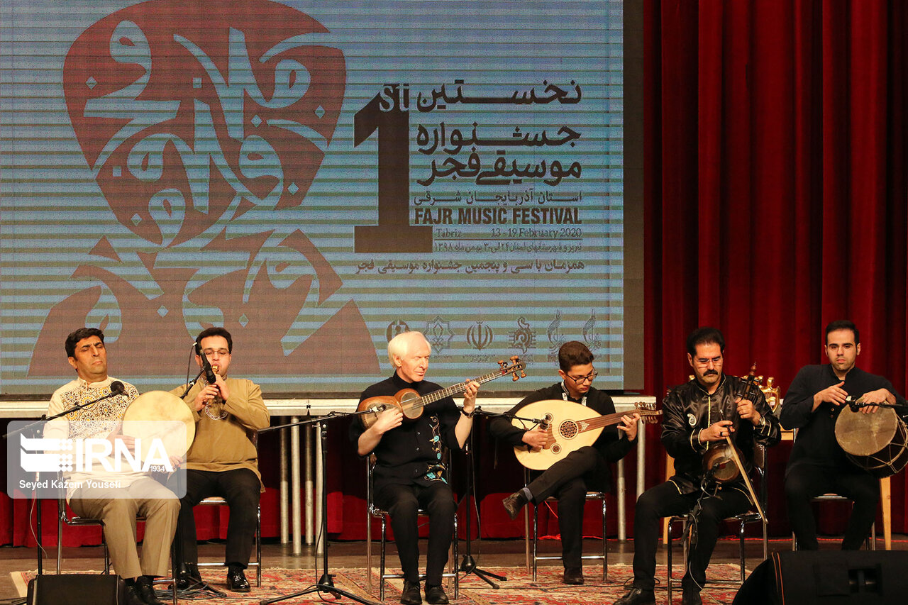 اختتامیه جشنواره موسیقی فجر در تبریز