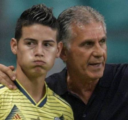 واکنش کی‌روش به وضعیت بد ستاره کلمبیایی رئال