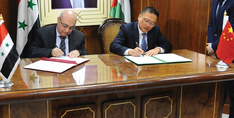 چین و سوریه توافق همکاری اقتصادی امضا کردند